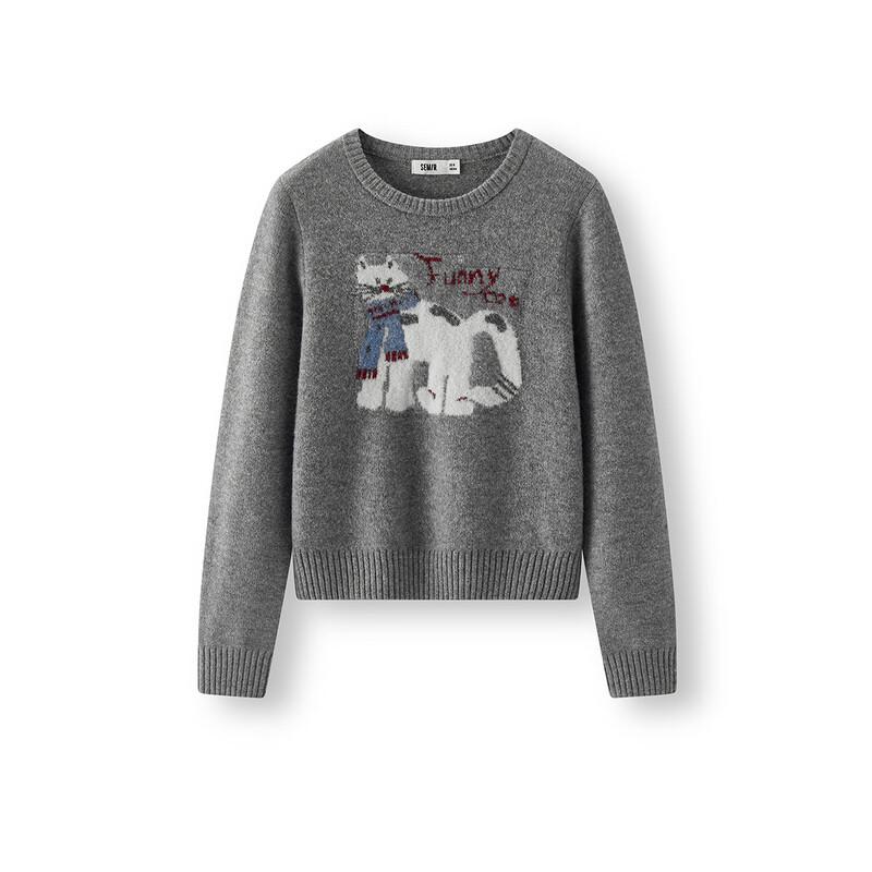 Semir Women's Jacquard Cartoon Sweater