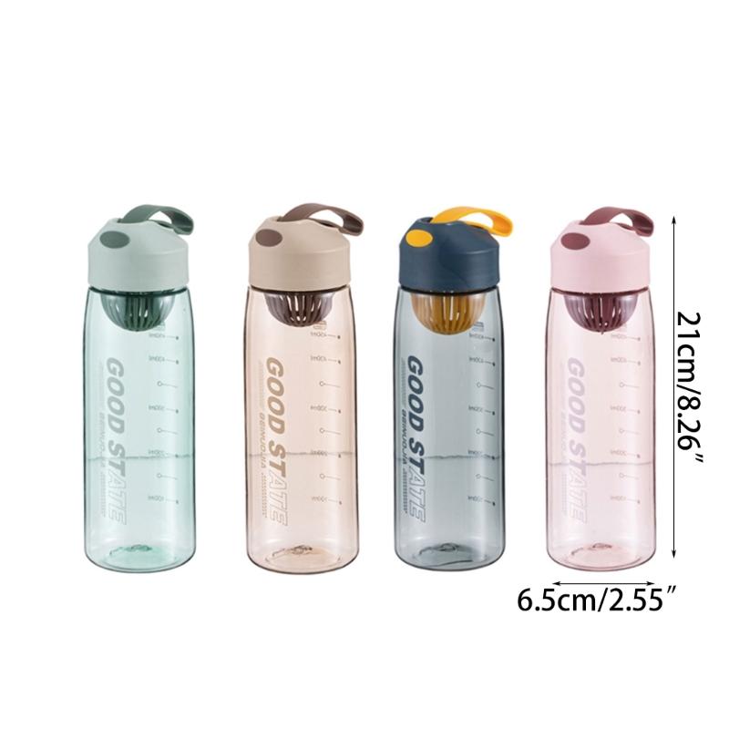 Lightweight Plastic Water Bottles Travel Leakproofs Drinkings Bottles Outdoor Sport Water Bottles With Filter Mugs Drinkware