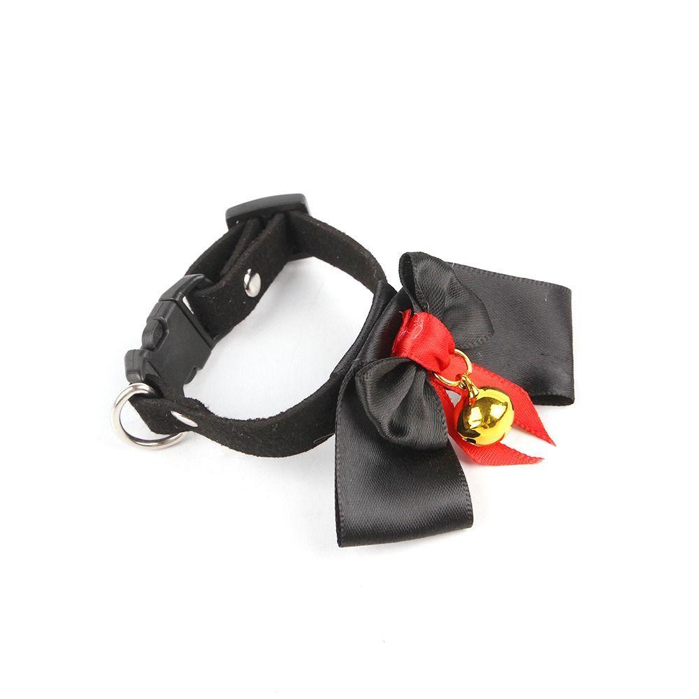 Creative Pet Collar Adjustable Cute Goose Necklace Duck Bowknot  Bird Grooming Accessories