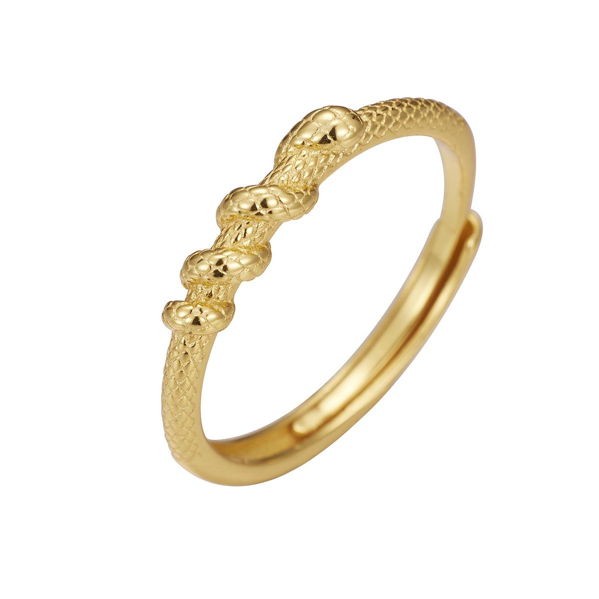 

Новое серебряное кольцо S925 Snake Ring Wrap Ring Tail Tail Ring Tail Girl Ring Natal Year Zodiac Snake opening adjustable