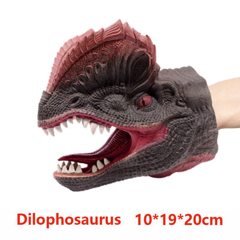 Realistic Animal Dinosaur Hand Puppet For Kids Soft Plastic Educational Toy