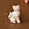 Resin Cats Kitten Miniature Figurine Micro Landscape Home Decor Fairy Garden Ornament Decoration Accessories