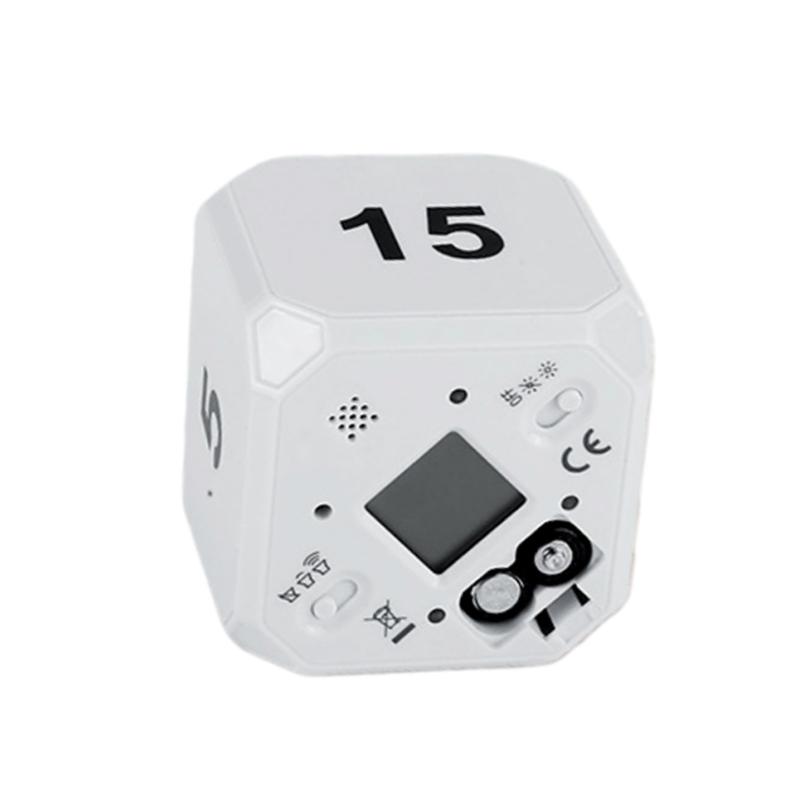 

Modern Kitchen Timers Flipping Design Precise Countdowns For Cooking Baking Plastic No Button Operations Simple And Convenient белый