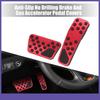 1 Set Anti Slip Aluminum Alloy Foot Pedal Pads for Dodge Challenger Charger