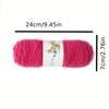 6pcs/75g/pc Solid Color Soft Yarn for Knitting and Crocheting Sweater, Shawl, Scarf Baby Hat Scarf Soft Thickness Crochet Thread