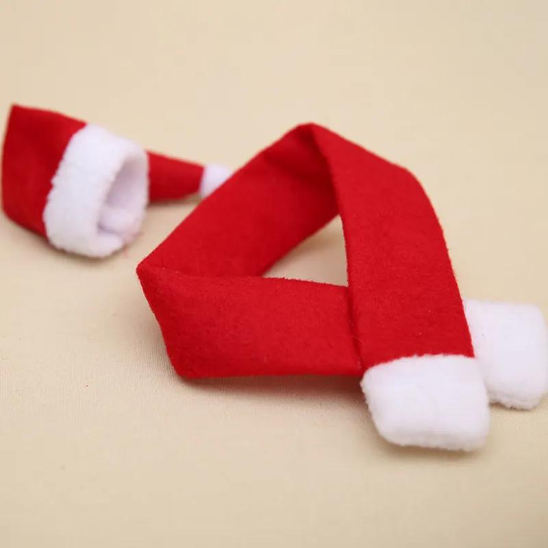 Kreative Heiße Produkte Weihnachten Kreative Heimtextilien Vlies Schals Hüte Weinflaschen Dekoration Weihnachtsfeier Szenendekoration YA209