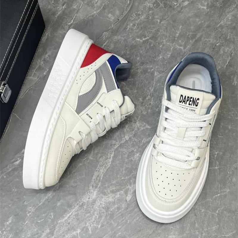 Nuove Scarpe da Skateboard Classiche alla Moda da Uomo, a Profilo Basso, Suola Spessa, Comode, Suola Morbida, Scarpe da Basket