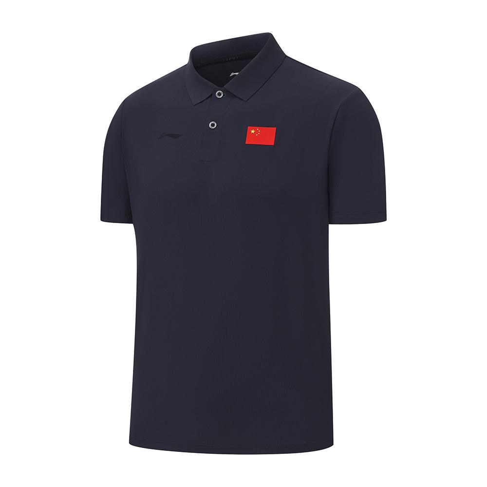 Li Ning Honor Gold Logo | 26 Spring Summer Polo Shirt Unisex APLW071 M