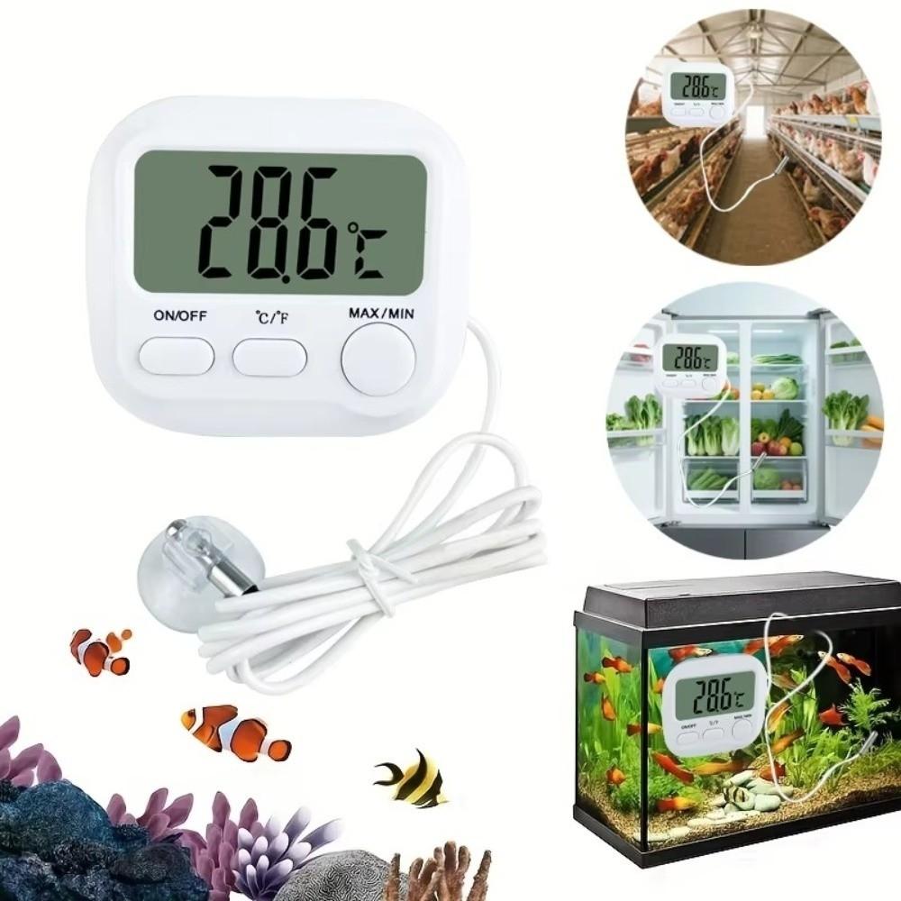 Precision Sensor Digital Thermometer LCD Digital Display Intelligent Thermometer Aquarium
