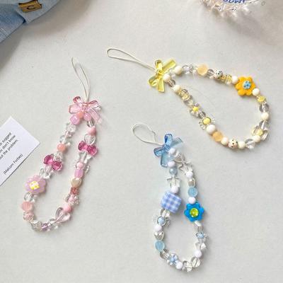 Anti-lost Telephone Jewelry Phone Lanyard Cellphone Strap Mobile Phone Chain Phone Case Lanyard