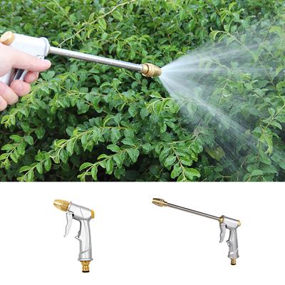 Garden Hose Nozzle Heavy Duty Car Wash Foam Sprayer High Pressure Hose Nozzle Adjustable Nozzle for Car Washing Gardening Yard Cleaning