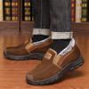 Winter Men Cotton Shoes Super Warm Plush Anti Slip Comfortable Outdoor Casual Men Shoes Wear Resistant Fashion Ankle Boots