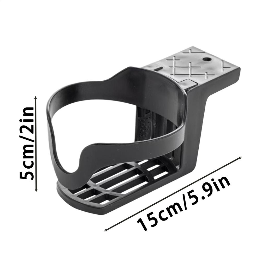 

Anti-Spill Drinking Cup Holder for Desk Side Mug Storage Clamp Bottles Glasses Organizer for Home Classroom Bedroom Table чёрный