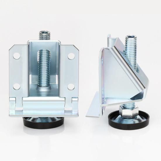Heavy Duty Leveling Feet 330lbs Load-capacity Height Adjustment Non-Slip Design Adjustable Furniture Levelers Feet Kit