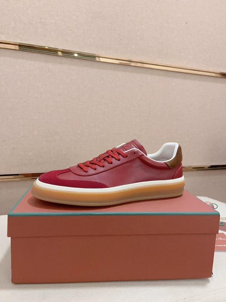 High-End Herren Leder Low-Top Retro Trendschuhe Modische und Schlichte Flachboden Weiße Lederschuhe Vielseitige Lässige Board-Schuhe