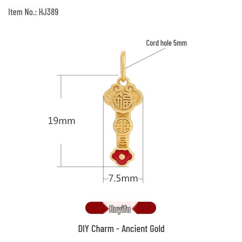Chinese Cloisonné Sand Gold Enamel Beads: DIY Bracelet Necklace Pendant Accessories
