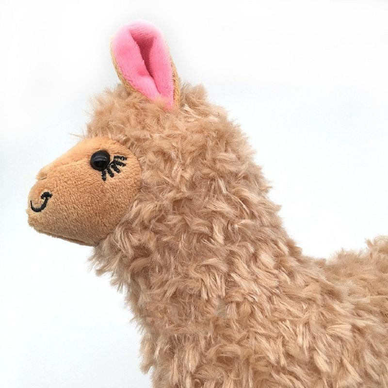 23cm Alpaca Plush Toy 6 Colors Charming Animal Doll Soft Velvet Doll Home Office Decoration Kids Girls Birthday Gift