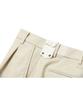 Mondiag Men'S Single-Pleat Herringbone Pants (Beige)
