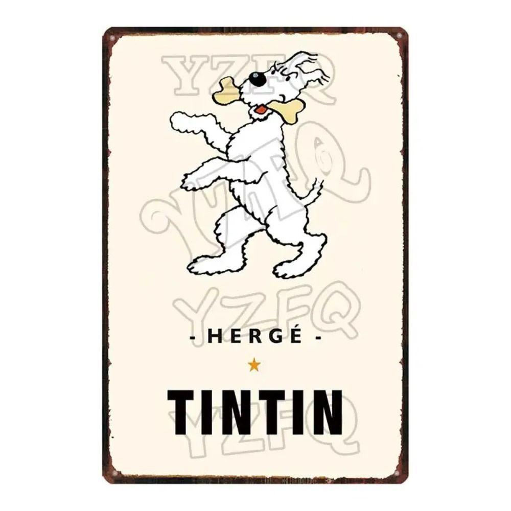 Retro Anime Metal Tin Sign Wall Art 20x30cm