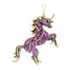 Horse Ornaments for Christmas Tree 2D Acrylic Sparkly Rhinestone Horse Hanging Ornament Gift for Women Girls Horse Lovers