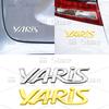 3D Metal Car Styling Emblem Car Tailgate Rear Trunk Fender Side Badge Sticker For Toyota Yaris Logo Camry Corolla 4Runner Auris