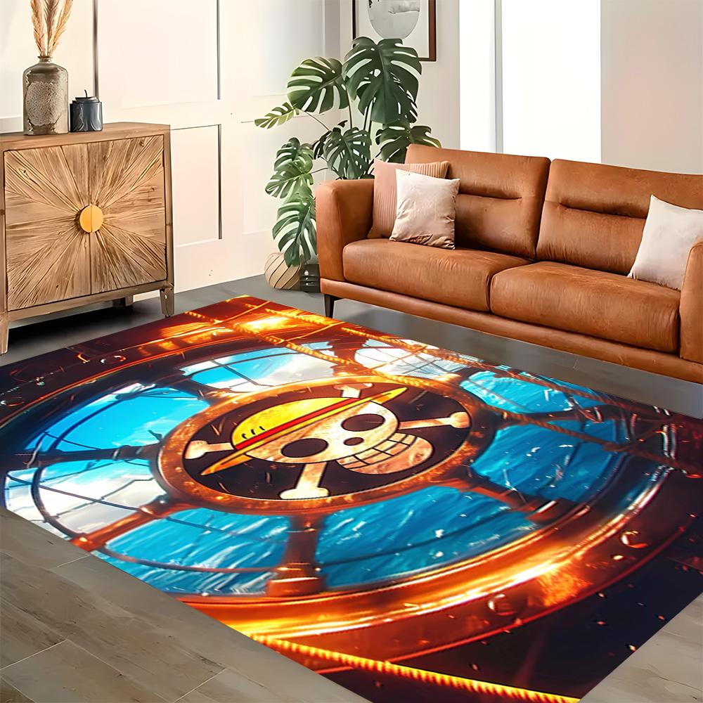 One Piece Adventure for Living Room Rug, Bedroom, Study Room, Hallway Decoration, Perfect for Home Decoration or Holiday Gifts