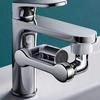Retrátil Universal 1440 °Giratório Braço Robótico Giratório Extensão Torneira Arejador Extensor de Torneira de Pia de Cozinha 2 Modo de Fluxo de Água
