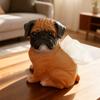 Creative Pug Tissue Box Paper Box Ornaments Luxury High-end Home Dining Table Living Room Coffee Table Desktop Decorations
