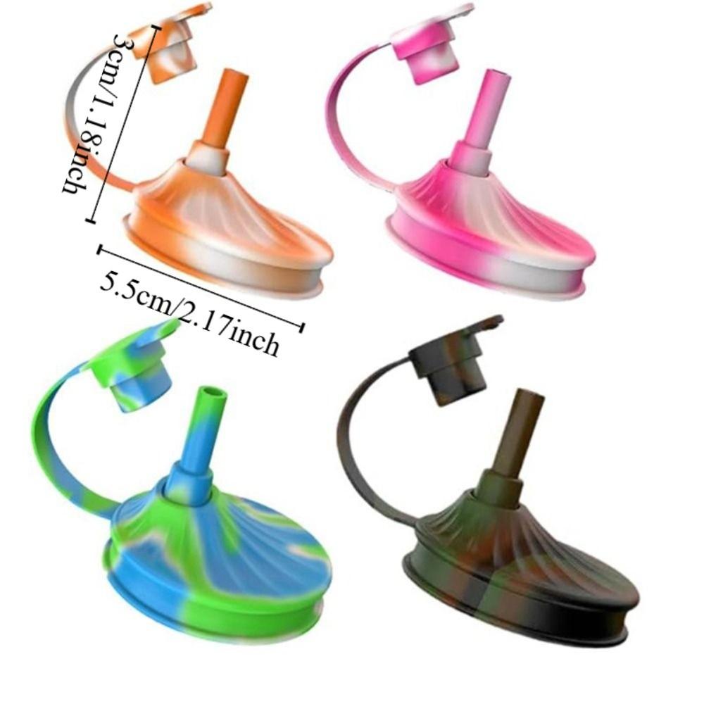 4pcs Universal Can Cover Silicone Soda Can Lid Drinkware Accessory Drink Can Seal Lid  Cola