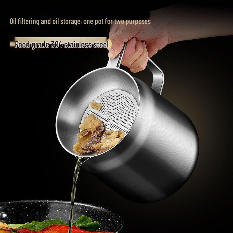 Laibodun 304 Stainless Steel Oil Filter Pot