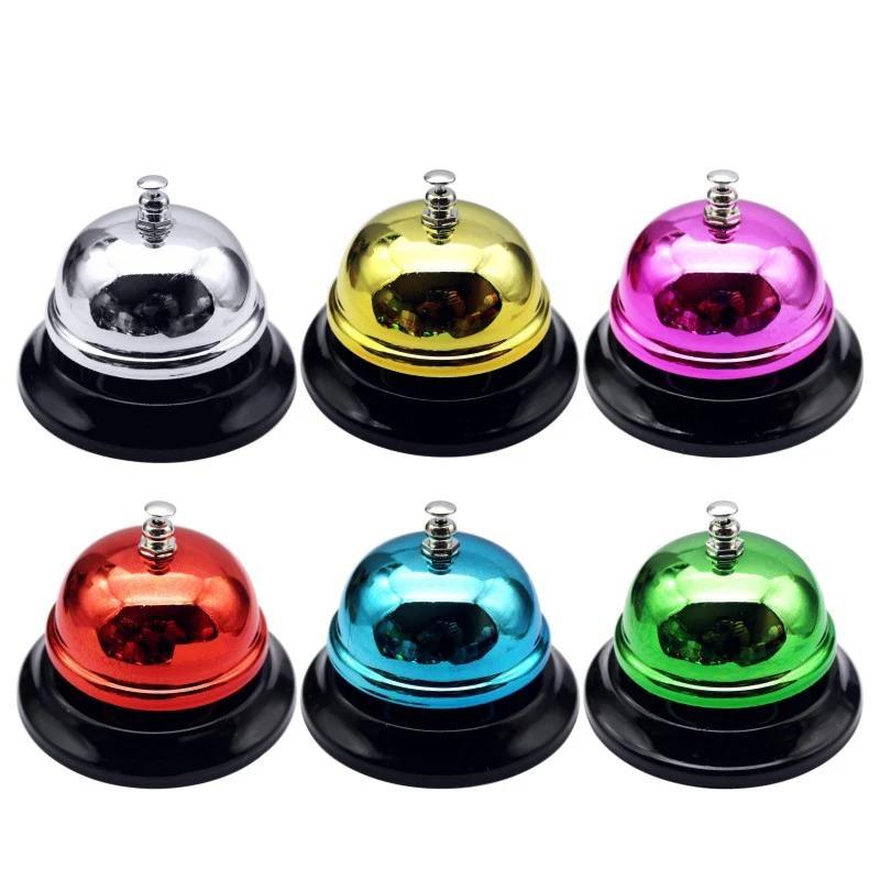 65mm Call Bell Desk Christmas Kitchen Hotel Counter Reception Christmas Bells Small Single Bell Dining Bell Table Summoning Bell