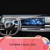 Pro BMW řady 5 525li G60 2024-2025 Vnitřek vozu Dveře Středová konzole Mediální palubní deska Navigace TPU Ochranná fólie proti poškrábání