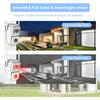 4K 8MP Dual-lens PTZ Wifi Tuya Smart Outdoor Home Security Dual Screen Camera HD Night Vision CCTV Video Surveillance
