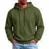 Men's Casual Long Sleeve Pullover Hoodie Athletic Sweatshirt for Everyday Wear