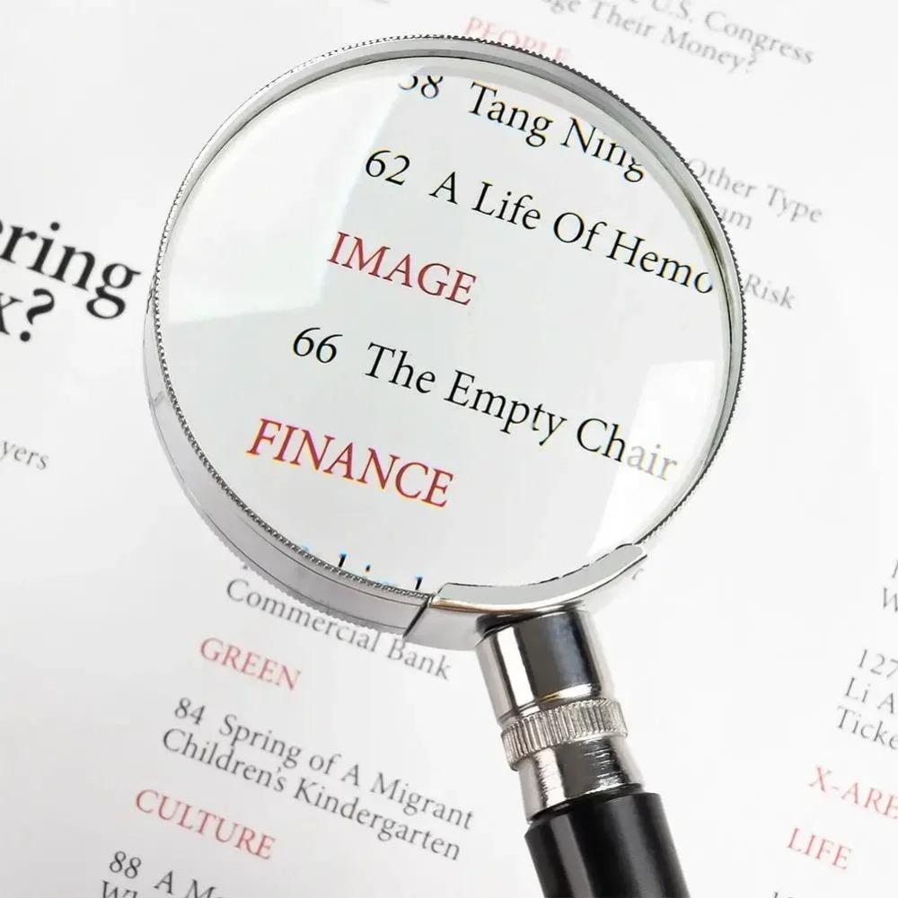 Mini 10X Handlupe 50mm Schmuck Lese Lupe Lupe Zum Lesen Schmuck Senior