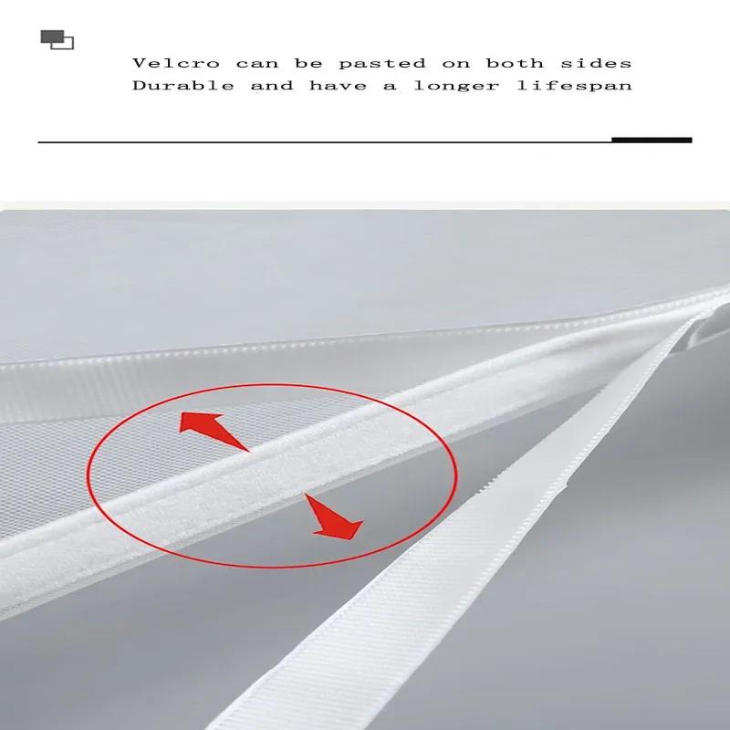 White Mosquito Net Mesh, Non Perforated Self-adhesive Window Screen, Suitable for Home Window Screen Mesh, Door Curtain Mesh