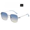 Metal Frame Polarized Sunglasses Female Elegant and Fashionable Commuter Wind Polarized Sunglasses Summer UV Glasses.