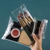 1Pc Different Sie Portable Transparent Cosmetic Bag Waterproof Pvc Pencil Toiletry Organizer Stationery Storage Bag Makeup Brush