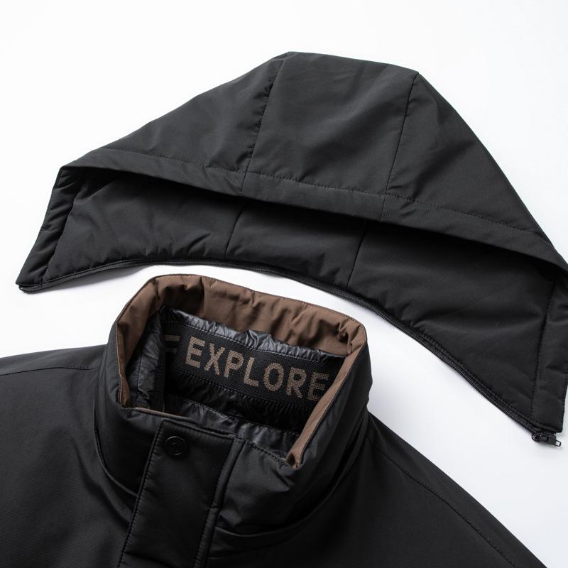 Autumn and Winter Unloading Duck Down Liner Middle-aged Business Warm and Cold-proof Clothing Thickened Down Jacket