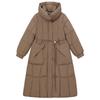 Fashion Woman Winter Coats With Belt Thick Warm Casual Winter Jacket Women's Long Parkas
