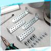 4pcs Zincs Alloys Brackets Corrosions Resistant Brackets with Prestoring Drilled Holes for Secure Installation