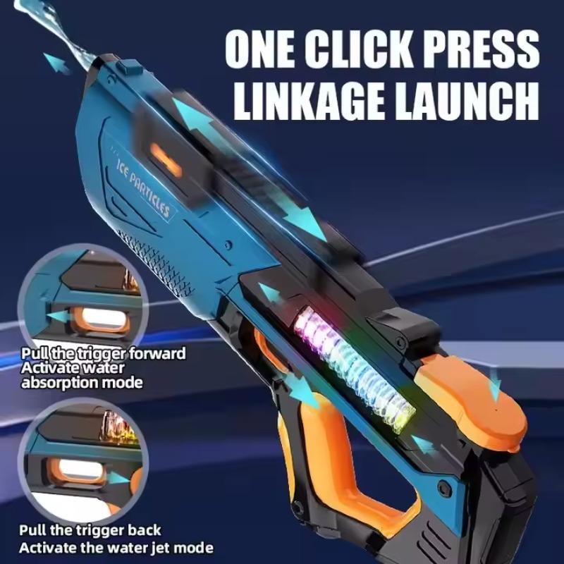 Kids Electric Water Gun Toys Aldult Full Automatic Absorption Water Pistol Children Summer Outdoor Long Range Shooting Games Toy