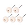 Brand New High Quality Grinding Head Wool Polishing Brush Replacement Shank 2.35mm 5PCS For Removing Rust Jewelry
