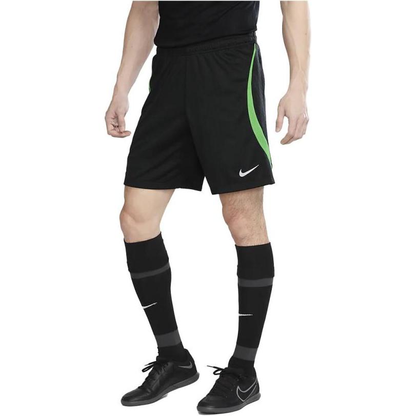 Nike Color Block Logo Elastic Waist Straight Leg Soccer Shorts Men shorts Black DX3191-012