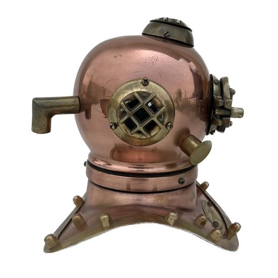 15.24 Cm Copper Scuba Divers Diving Nautical Helmet Maritime Ship's Decorative Item