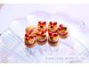 Strawberry Birthday Cake DIY Resin Jewelry Materials Mobile Case Decor.