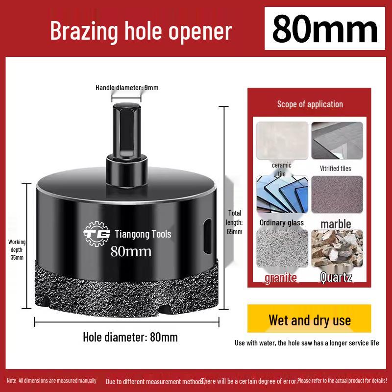 Tiangong Glas- och kakelborr för marmor- och keramiska ytor