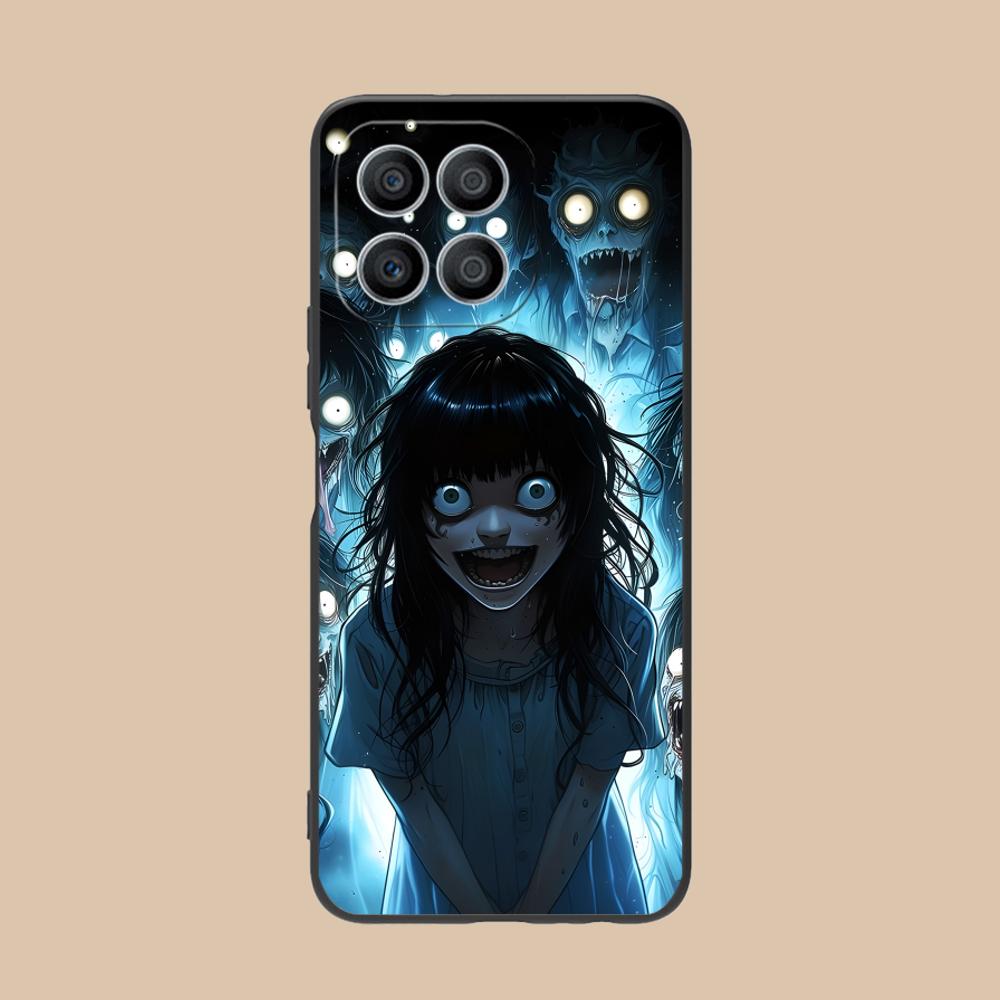 Terror Gothic Art Mobile Phone Case for Honor 90 80 70 60 50 30 20 10 9 8 7 Pro S SE Lite 5G Colorful Printing Cover Cover