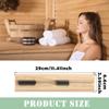15 Minutes Saunas Sand Timer Wooden Glass Hourglass Timer High Precision Sauna Hourglass Sand Timer For Restaurant Bath SPA