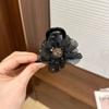 Elegant Rhinestone Sun Flowers Hair Clip Fashion Ponytail Hair Claw For Women Girls Sweet Fashion Hair Accessories Gifts